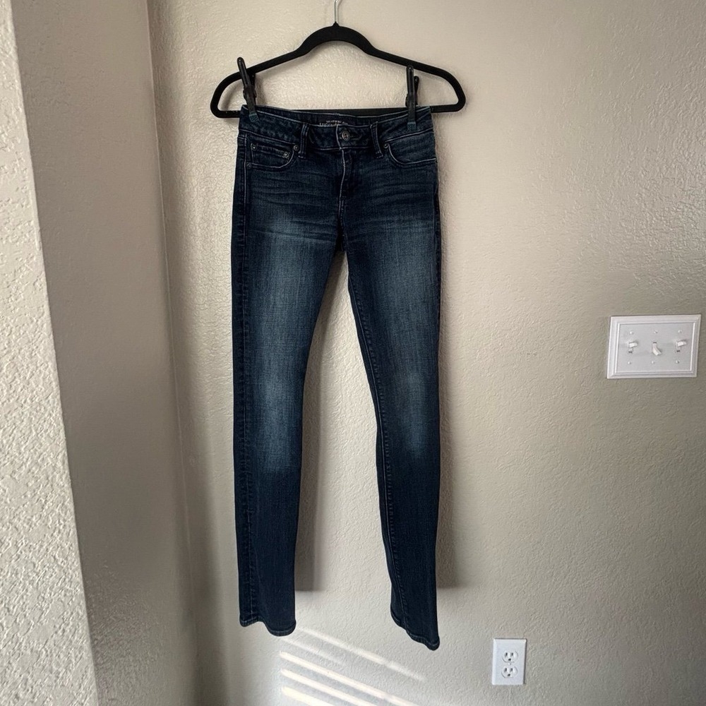 women's Lucky Brand Blue Denim Lolita Skinny Size 00/L 24